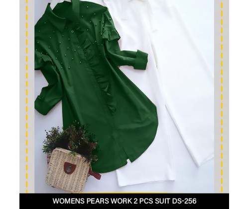 Womens Pears Work 2 Pcs Suit DS-256